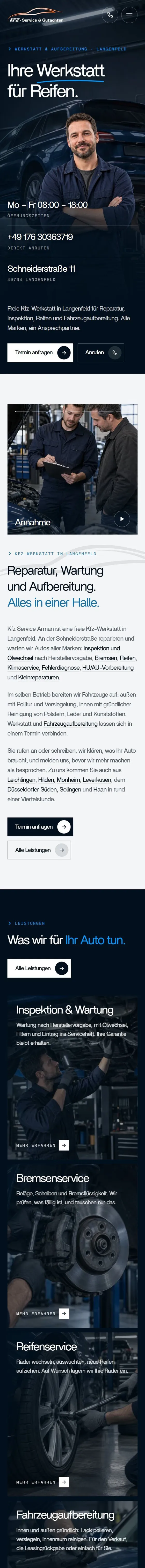 Kfz Service Arman: mobile Fassung
